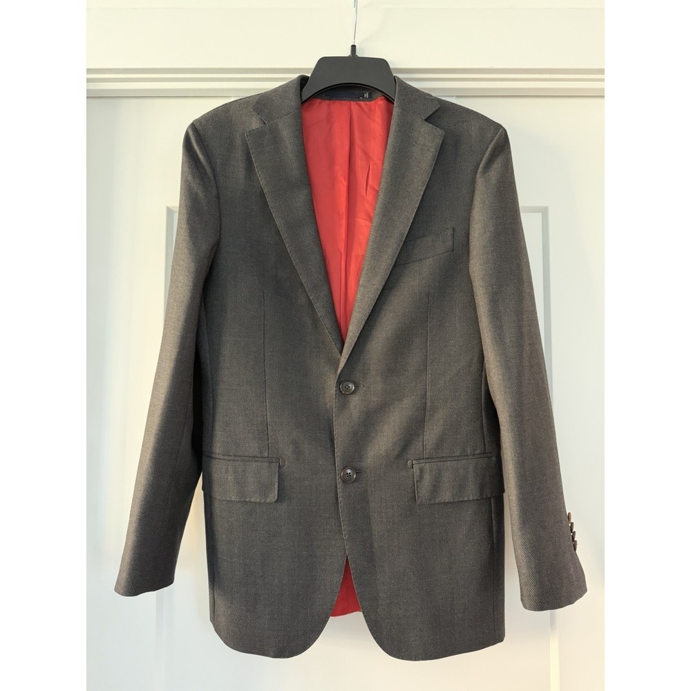 Suitsupply Sienna Woven Suit Jacket Sport Coat Blazer Super 130's Wool Italian